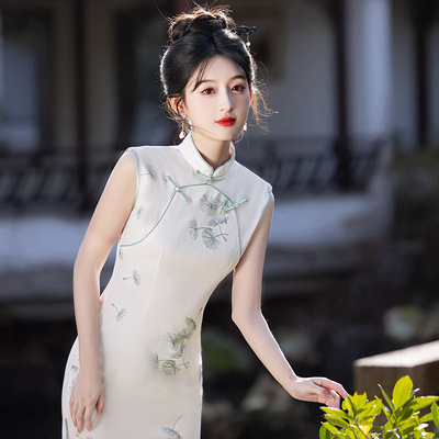 chinese traditional dress cheongsam women chipao qipao旗袍女