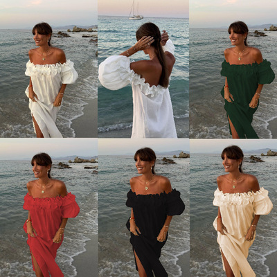 fashion women dress stylish dresses vestidos独立站新款欧美