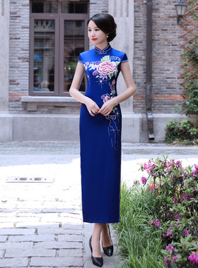 旗袍女cheongsam qipao chinese style dress vintage chipao
