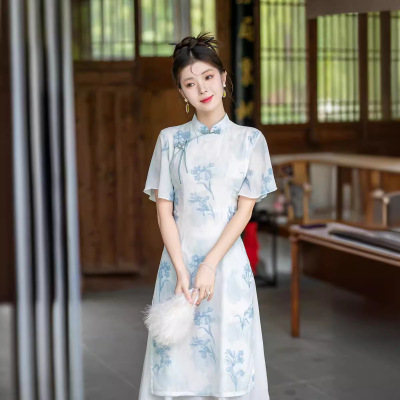 chinese traditional dress cheongsam women qipao旗袍plus size