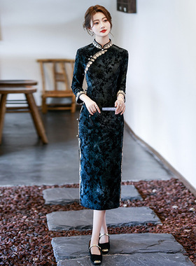 womens cheongsam elegant chinese traditional dress qipao旗袍