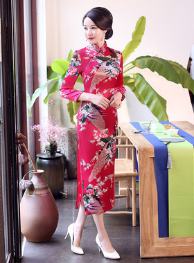 旗袍女cheongsam qipao chinese style dress vintage chipao
