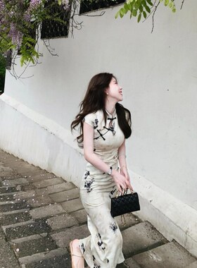 elegant women's chinese dress vintage cheongsam qipao chipao