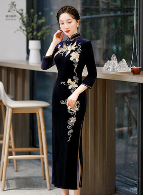 womens cheongsam elegant chinese traditional dress qipao旗袍