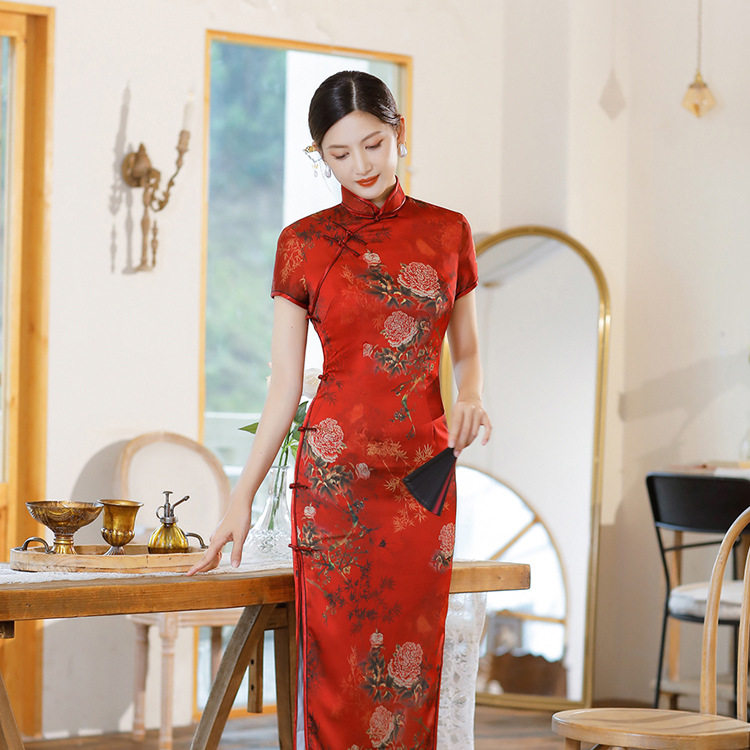 cheongsamdress旗袍长裙