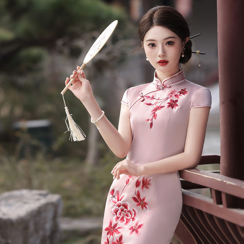 chinese traditional dress cheongsam女旗袍vintage women qipao