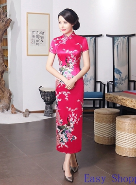 Cheongsam Chipao Qipao Chinese Retro Dress新款春夏改良旗袍裙