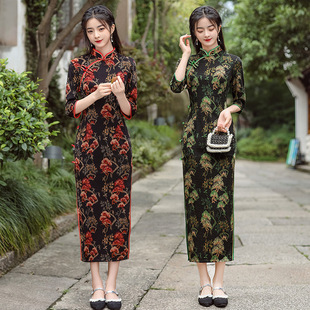 chinese traditional dress cheongsam women chipao qipao旗袍