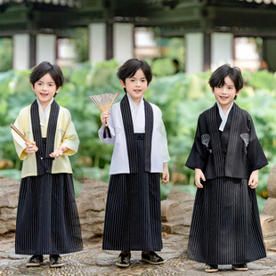 Kids Sets Kimono Samurai Costume男童和服套装 Japanese Boys