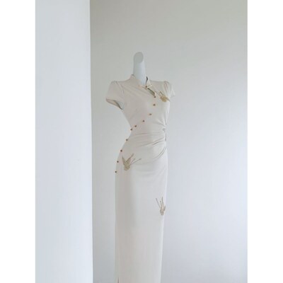 qipao cheongsam chinese traditional dress chipao旗袍【蝶羽】