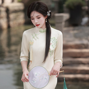 旗袍女chinese traditional dress cheongsam women chipao qipao