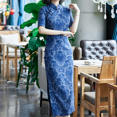 chinese traditional dress cheongsam women chipao qipao旗袍女