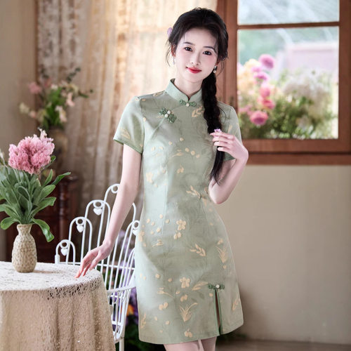 旗袍女chinese traditional dress cheongsam women chipao qipao