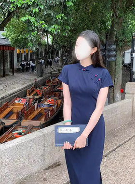 qipao cheongsam chinese traditional dress chipao旗袍新中式