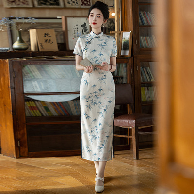 chinese traditional dress cheongsam女旗袍vintage women qipao