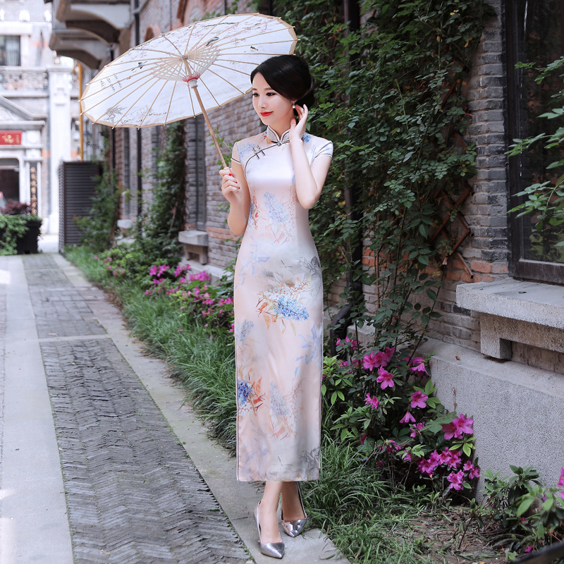 旗袍女cheongsam qipao chinese style dress vintage chipao