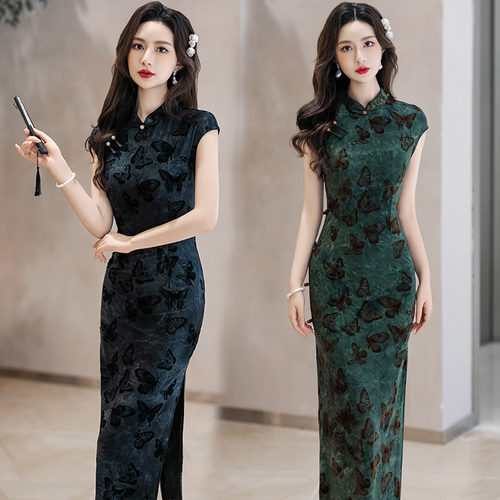 旗袍qipao cheongsam chinese traditional  dress chipao老上海