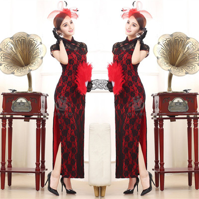 chinese traditional dress cheongsam women qipao旗袍plus size