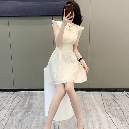 qipao chinese traditional dress cheongsam chipao新中式国风
