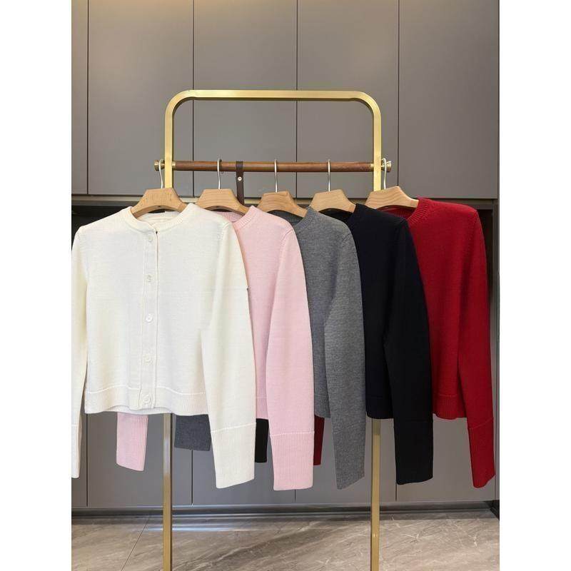 学院风纽扣对襟圆领长袖针织开衫,女装/女士精品,毛针织衫,淘宝优惠券,粉丝福利购,淘宝优惠卷