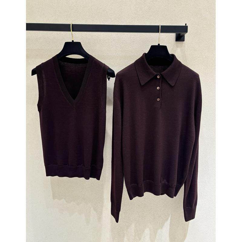 复古学院风层次感V领设计针织马甲+POLO衫,女装/女士精品,毛针织衫,淘宝优惠券,粉丝福利购,淘宝优惠卷