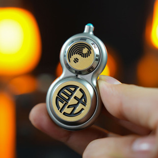 乾坤福禄葫芦EDC密集棘轮推牌磁力啪啪币四合一玩法解压神器玩具