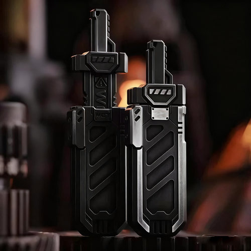 MOT同款锯剑裂空推牌edc机械段落手感啪啪币金属无聊指尖解压玩具