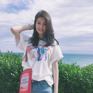 独角兽短袖chic上衣