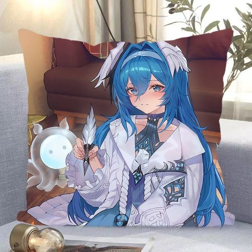 二重螺旋周边动漫二次元正方形抱枕靠垫宿舍床头靠枕游戏来图定制