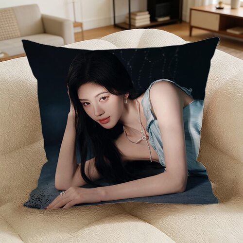 鞠婧祎同款抱枕明星周边双面应援闺蜜沙发靠枕粉丝可爱玩偶宿舍
