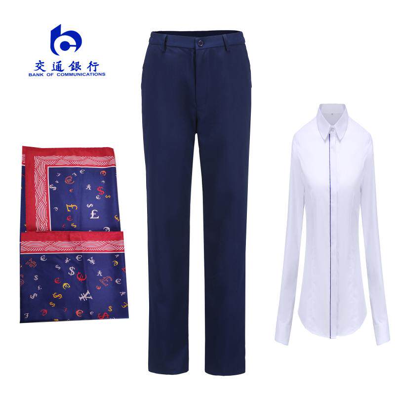 2019交行新行服 交行西裝行服西褲 襯衫 絲巾  馬甲 西裙在類目 女裝/女士精品, 褲子, 西裝褲/正裝褲中 - 來自Buy2taobao.com提供專業的淘寶代購服務