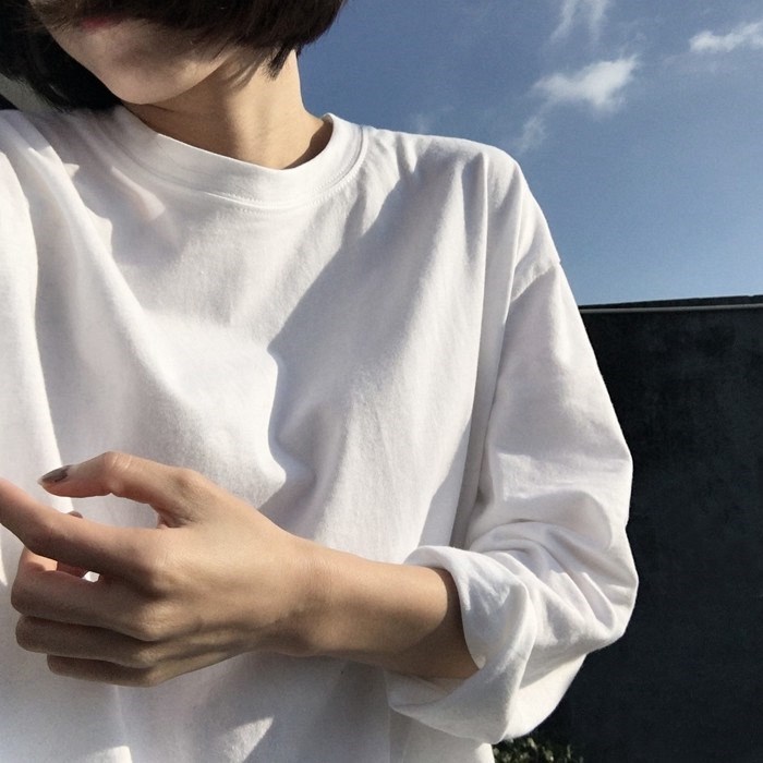 2020春秋季新款内搭纯棉宽松大码长袖T恤女中长款百搭打底衫ins潮在类目 女装/女士精品, T恤中 - 来自Buy2taobao.com提供专业的淘宝代购服务