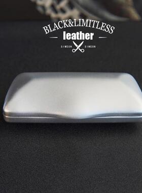 高档轻巧简约铝合金太阳眼镜盒子便携男女防压防摔车载墨镜收纳盒