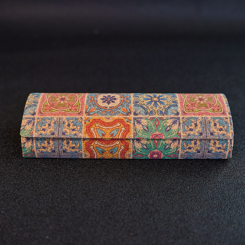 新款防压中国风文艺壁画眼镜盒