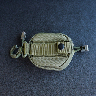 多功能挂扣收纳包迷你零钱包休闲腰挂钥匙包便携耳机硬币包小腰包