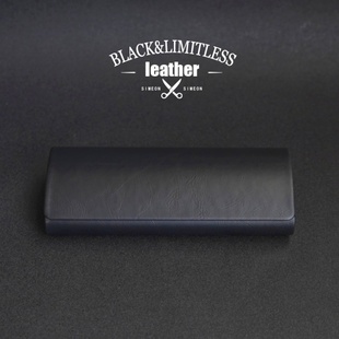 简约墨镜眼镜盒男便携轻巧抗压pu皮质女近视眼睛眼镜盒太阳收纳盒