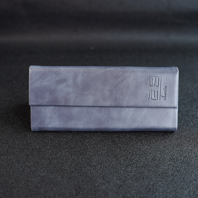 初心小清新三角眼镜盒折叠太阳镜墨镜盒学生男女高品质眼镜收纳盒