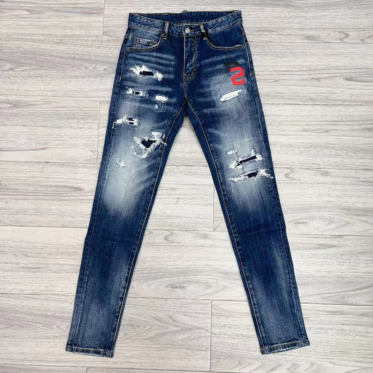 欧美风四季修身弹力长裤