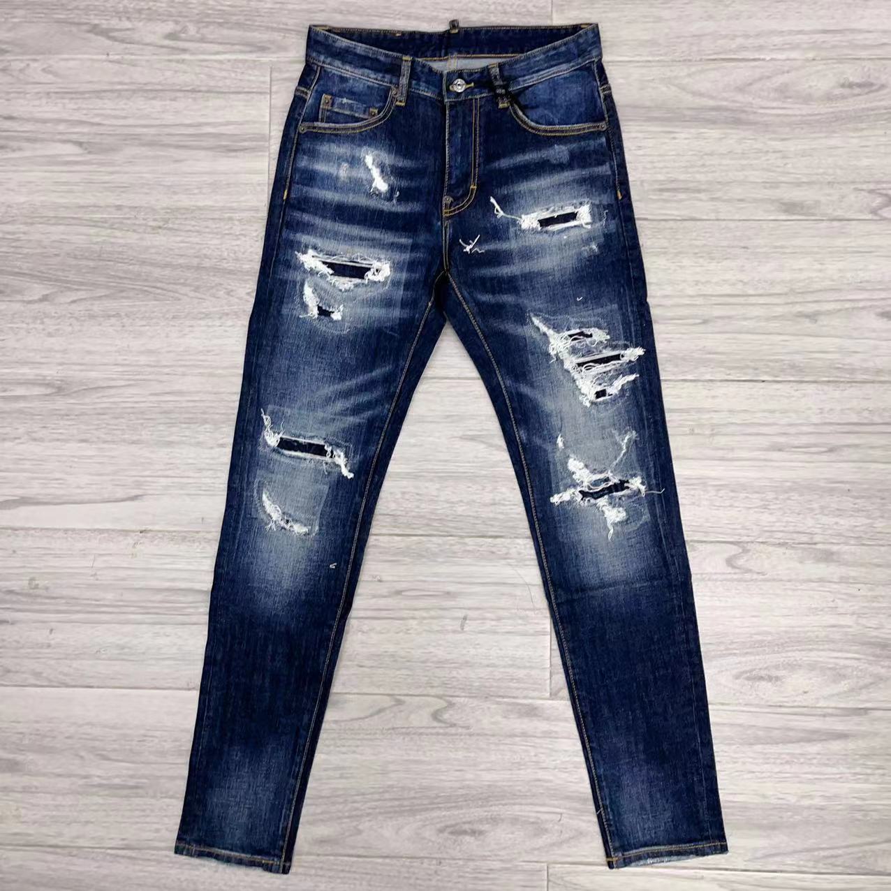 欧美风拉链四季修身弹力长裤