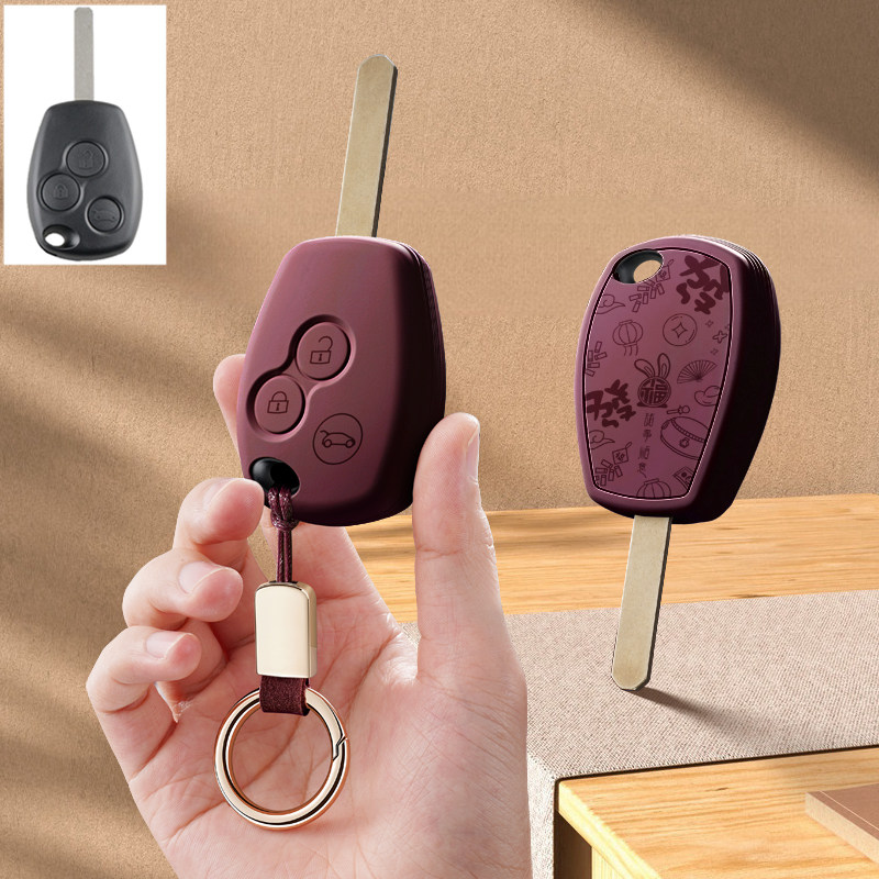适用奔驰斯马特smart汽车钥匙套精灵fortwo斯玛特S遥控保护套壳扣