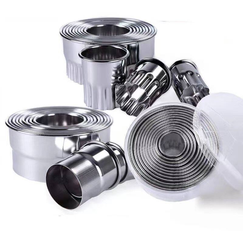 翻糖饼干不锈钢切模DIY饼干模水果切模慕斯西点模套装烘焙工具