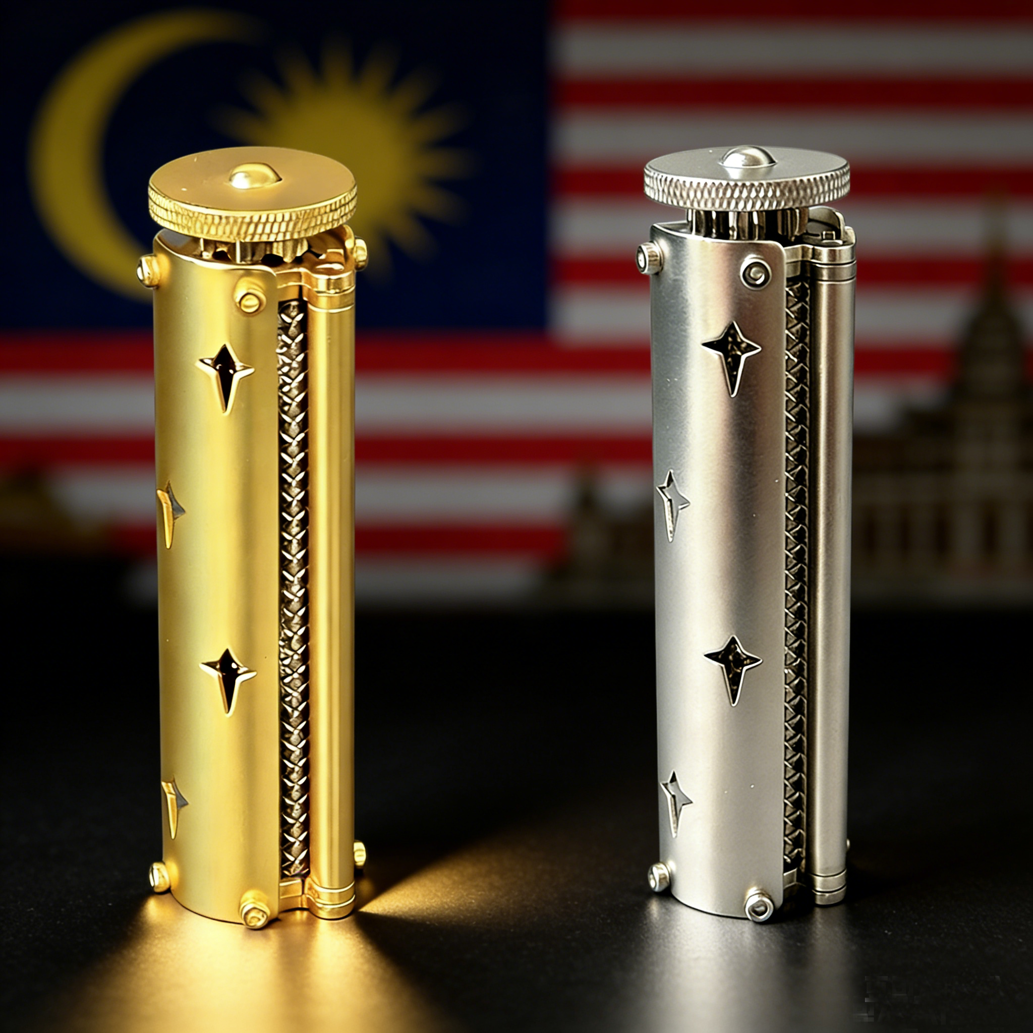 家用星星纯手工黄铜手卷烟器具袖珍不锈钢手动卷烟机6/8X78mm细支