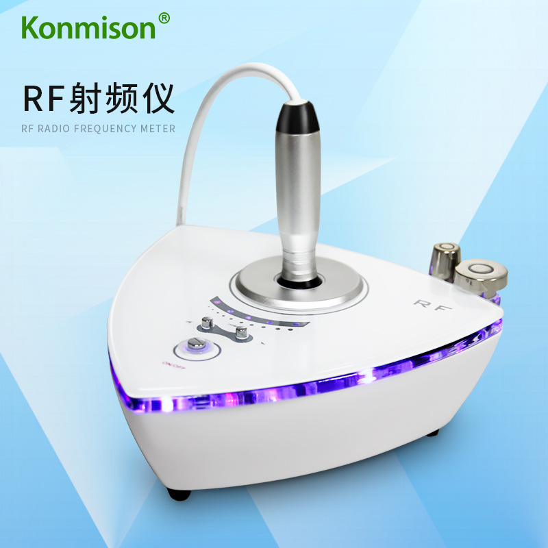 跨境便携式双极RF导入仪 面部提升 精华液导入 眼部脸部嫩肤