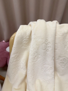 立体剪花系列|毛毯中厚软糯纯色双面法兰绒休闲盖毯披肩宿舍盖毯