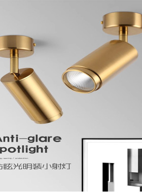 中古风灯具明装射灯led复古家用背景墙法式客厅玄关过道吸顶灯