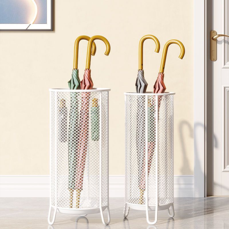 家用门口伞架置物架放伞筒商用进门沥水伞桶雨伞架入户收纳架雨伞