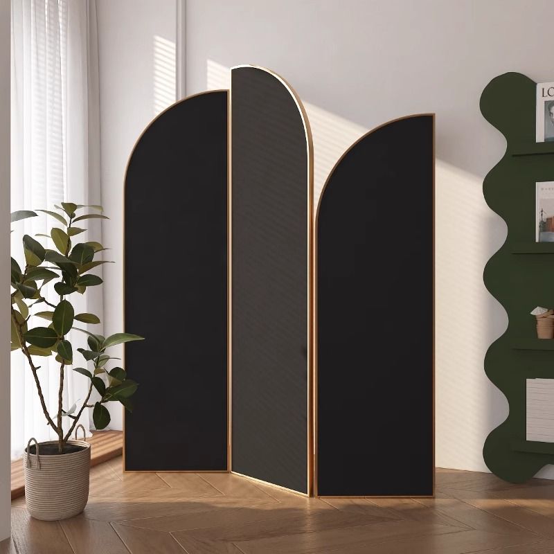 铝合金屏风隔断 北欧设计师款 简约折叠 移动酒店办公室 轻奢装饰