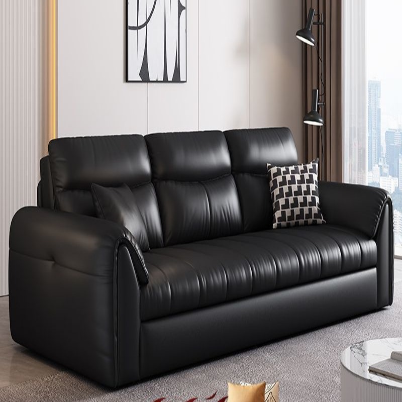 新款猫抓皮沙发床两用多功能一体可折叠储物小户型双人沙发床