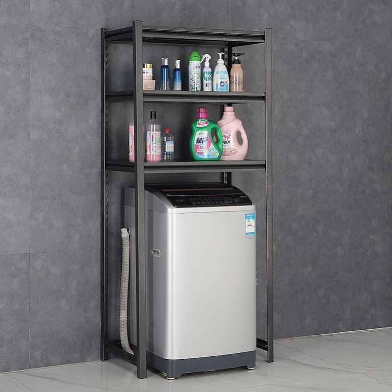 洗衣机冰箱置物架碳钢收纳架厨房烤箱微波炉落地架阳台洗衣机架子