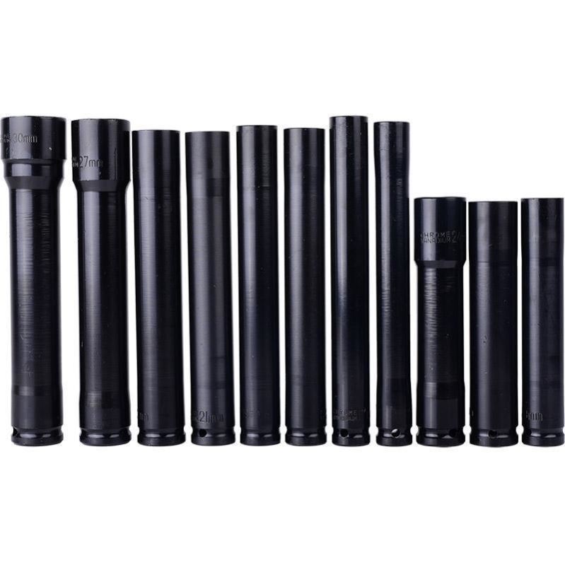 木工空心加长型套筒头电动扳手14 18 19 21 22 24 32六角27长套头